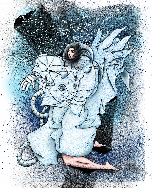 Image of a Lady Cosmonaut - Artist: Jonas Hastings